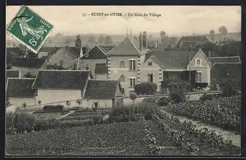 AK Bussy-en-Othe, Un Coin du Village