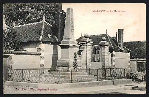 AK Maligny, Le Monument