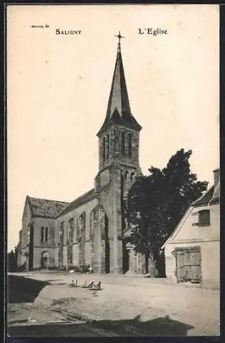 AK Saligny, L`Église