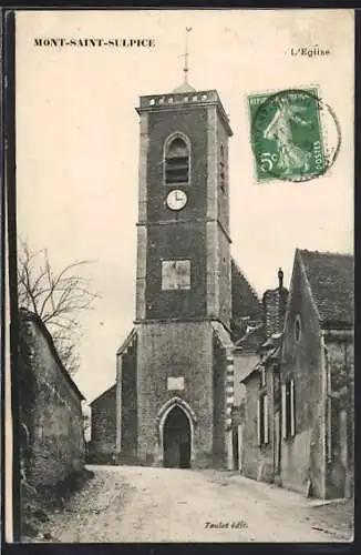 AK Mont-Saint-Sulpice, L`Église