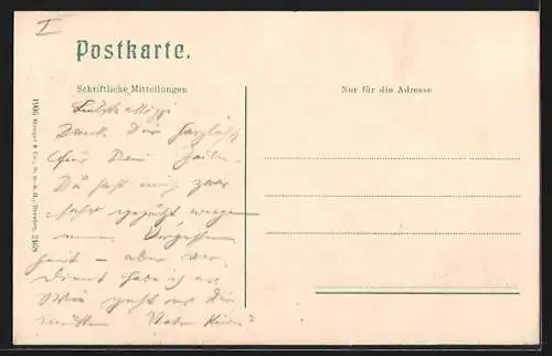 AK Sterzing, Rathaus mit Wohnhäusern