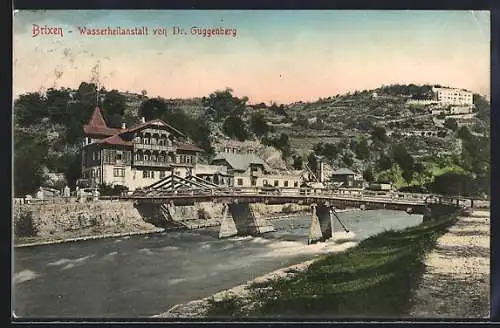 AK Brixen, Wasserheilanstalt von Dr. Guggenberg