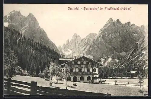 AK Sexten, Postgasthof Fischleintal