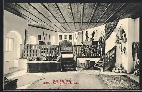 AK Sand-Taufers, Schloss Taufers - Obere Torhalle