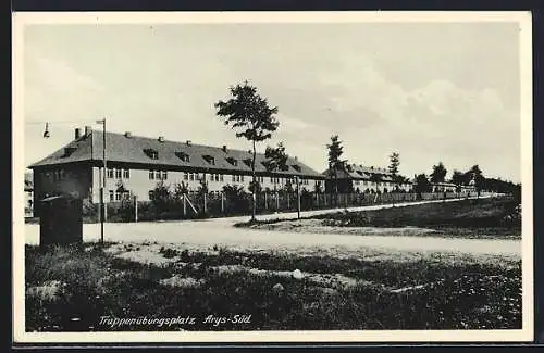 AK Arys-Süd, Der Truppenübungsplatz