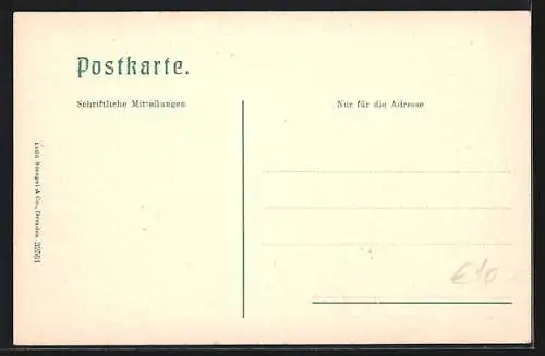 AK Tiers, Ortsansicht mit Rosengarten