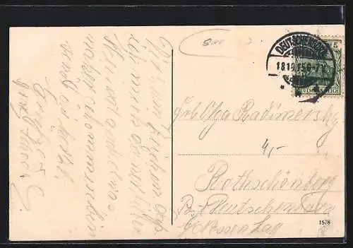 AK Deutschenbora i. Sa., Schloss Rothschönberg