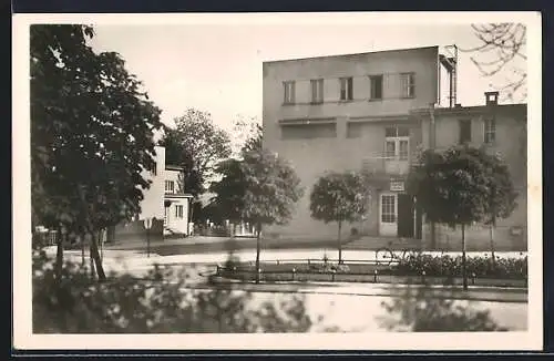 AK Milowitz / Milovice, Blick in den Truppenübungsplatz