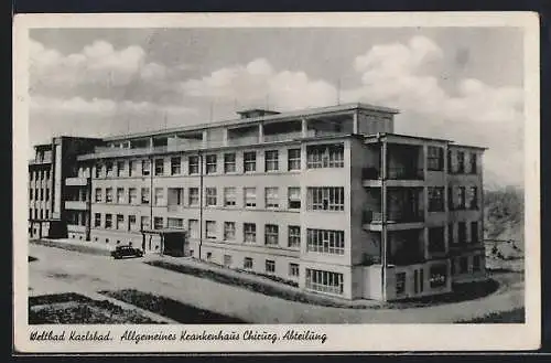 AK Karlsbad, Allgemeinses Krankenhaus Chirurg. Abteilung
