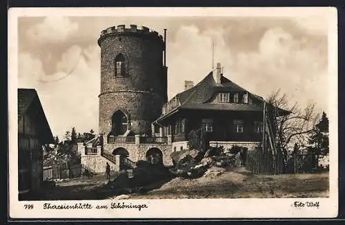 AK Theresienhütte am Schöninger