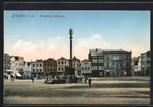 AK Braunau i.B., Die Südseite des Ringplatzes