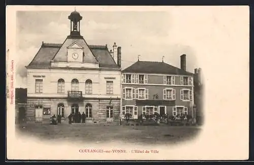 AK Coulanges-sur-Yonne, L`Hôtel de Ville