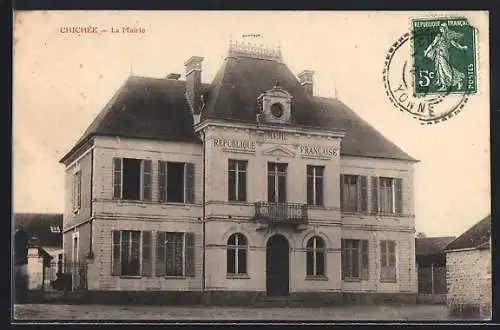 AK Chichée, La Mairie