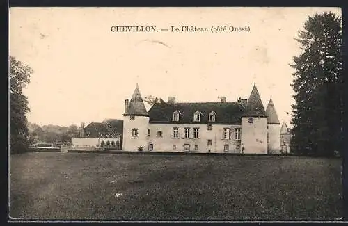 AK Chevillon, Le Château, côté Ouest