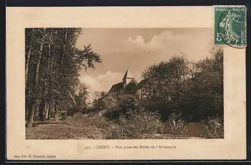AK Cheny, Vue prise des Bords de l`Armancon
