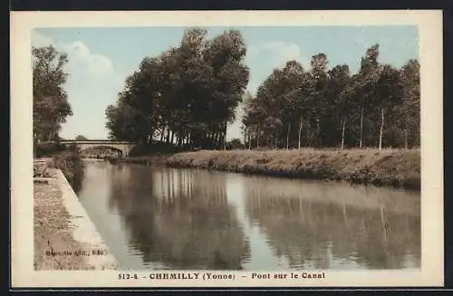 AK Chemilly /Yonne, Pont sur le Canal