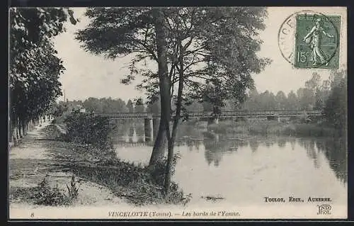 AK Vincelotte /Yonne, Les bords de l`Yonne