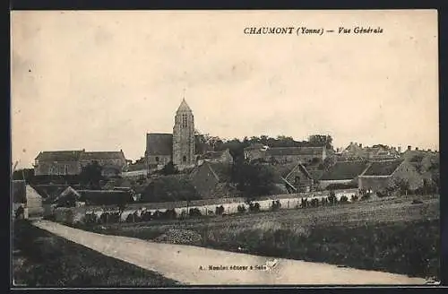 AK Chaumont /Yonne, Vue Générale