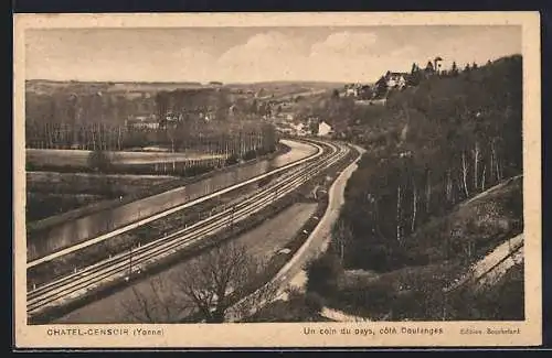 AK Chatel-Censoir /Yonne, Un coin du pays, côté Coulanges