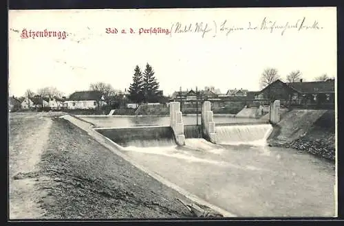 AK Atzenbrugg, Bad a. d. Perschling, Wehr