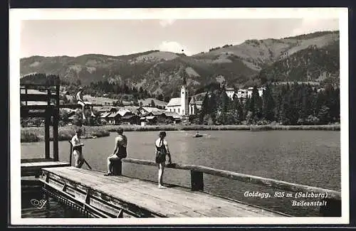 AK Goldegg im Pongau, Badeanstalt