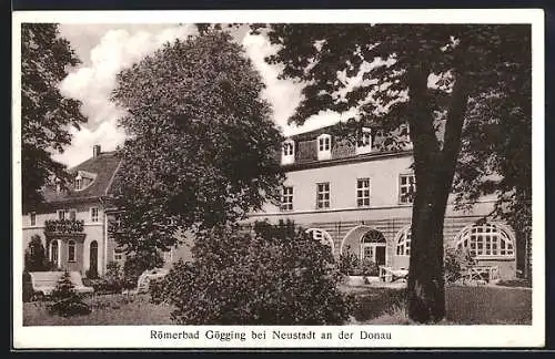 AK Neustadt an der Donau, Römerbad Gögging