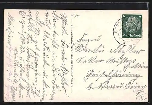 AK Neustadt an der Donau, Römerbad Gögging