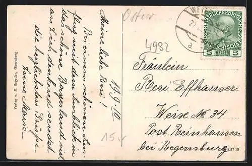 AK Obernberg a. Inn, Marktplatz