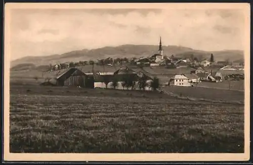 AK Ulrichsberg /O.-Oe., Blick zur Kirche