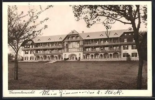 AK Weyer, Kuranstalt, Gesamtansicht