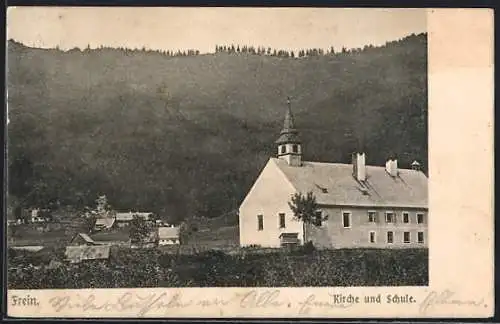 AK Frein an der Mürz, Kirche und Schule
