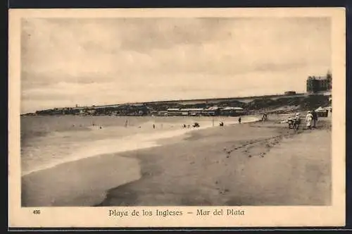 AK Mar del Plata, Playa de los Ingleses