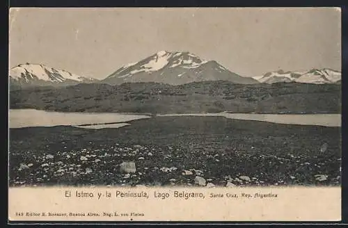 AK Santa Cruz, Lago Belgrano, El Istmo y la Peninsula