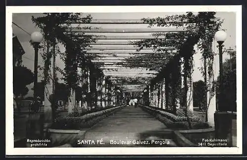 AK Santa Fé, Boulevar Galvez. Pergola