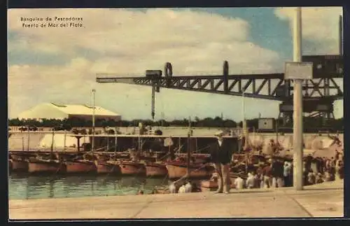 AK Mar del Plata, Puerto, Banquina de Pescadores