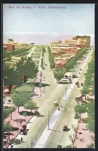 AK Mar del Plata, Vista Panoramica