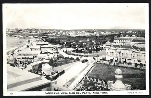 AK Mar del Plata, Panorama View