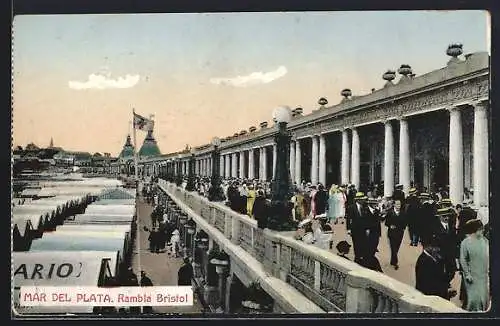 AK Mar del Plata, Rambla Bristol