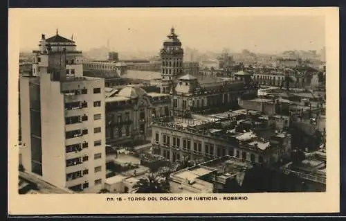 AK Rosario, Torre del Palacio de Justicia