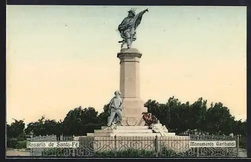 AK Rosario de Santa-Fé, Monumento Garibaldi