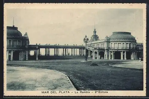 AK Mar del Plata, La Rambla, 2 Entrata