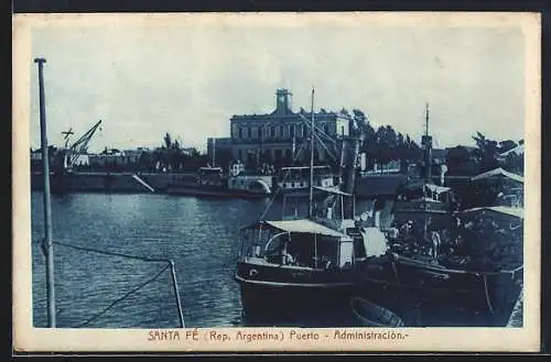 AK Santa Fé, Puerto, Administración