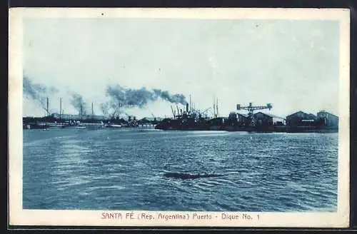 AK Santa Fé, Puerto, Dique No. 1