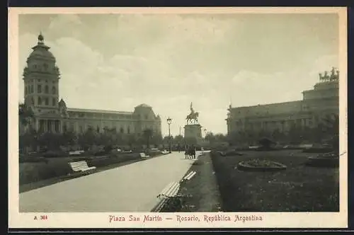 AK Rosario, Plaza San Martin