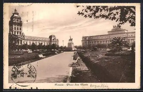 AK Rosario, Plaza San Martin