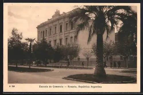 AK Rosario, Escuela de Comercio