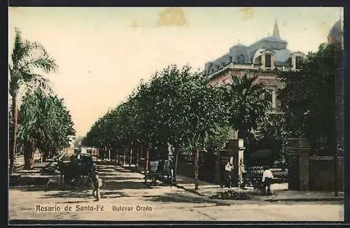 AK Rosario de Santa-Fé, Bulevar Orono