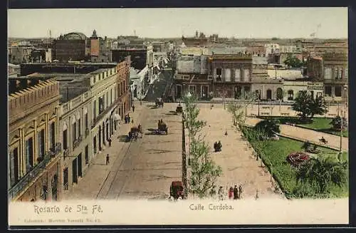 AK Rosario de Sta Fé, Calle Cordoba