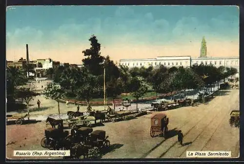 AK Rosario, La Plaza Sarmiento
