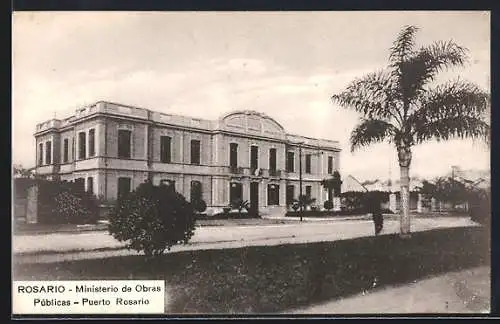 AK Rosario, Ministerio de Obras Públicas, Puerto Rosario